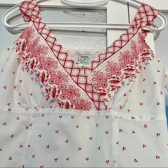 LOFT Petite Bandana Cami Size 6P - Picture 4 of 13